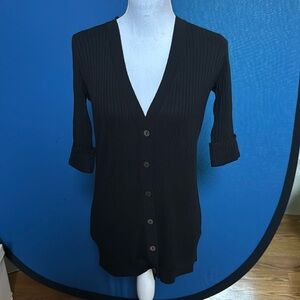Vince Black Women's Cardigan Sweater size small